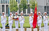 Lễ thượng cờ rủ Quốc tang Chủ tịch nước Trần Đại Quang